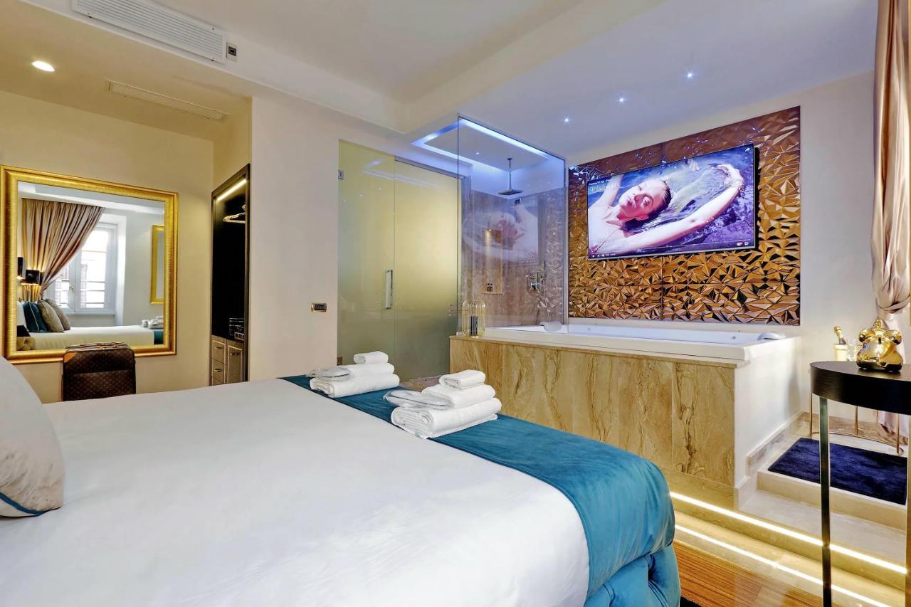 רומא Spanish Hills Collection Luxury Suites & Jacuzzi מראה חיצוני תמונה